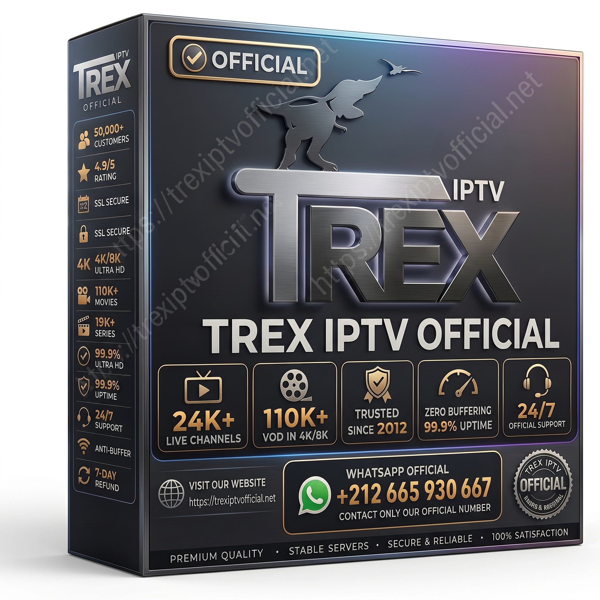 Trex IPTV Subscription