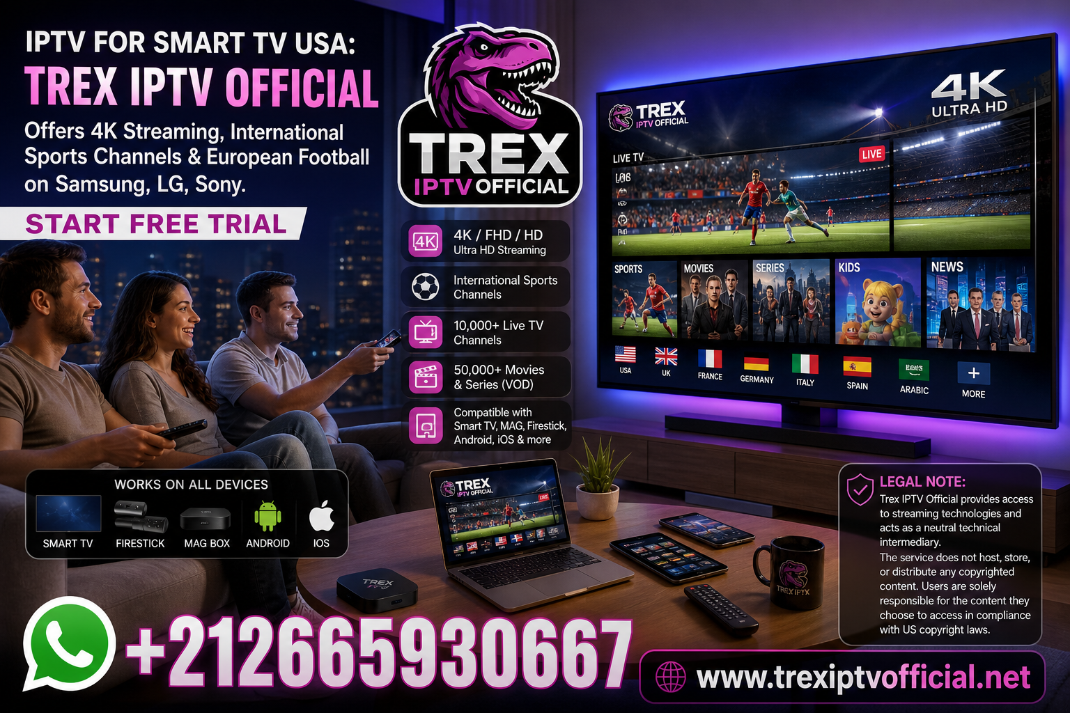 IPTV for Smart TV USA