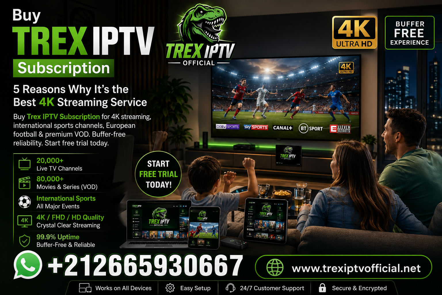 Buy Trex IPTV Subscription