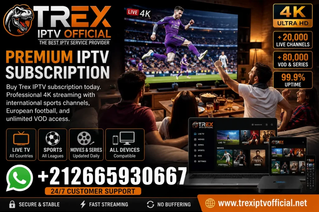 Buy Trex IPTV Subscription