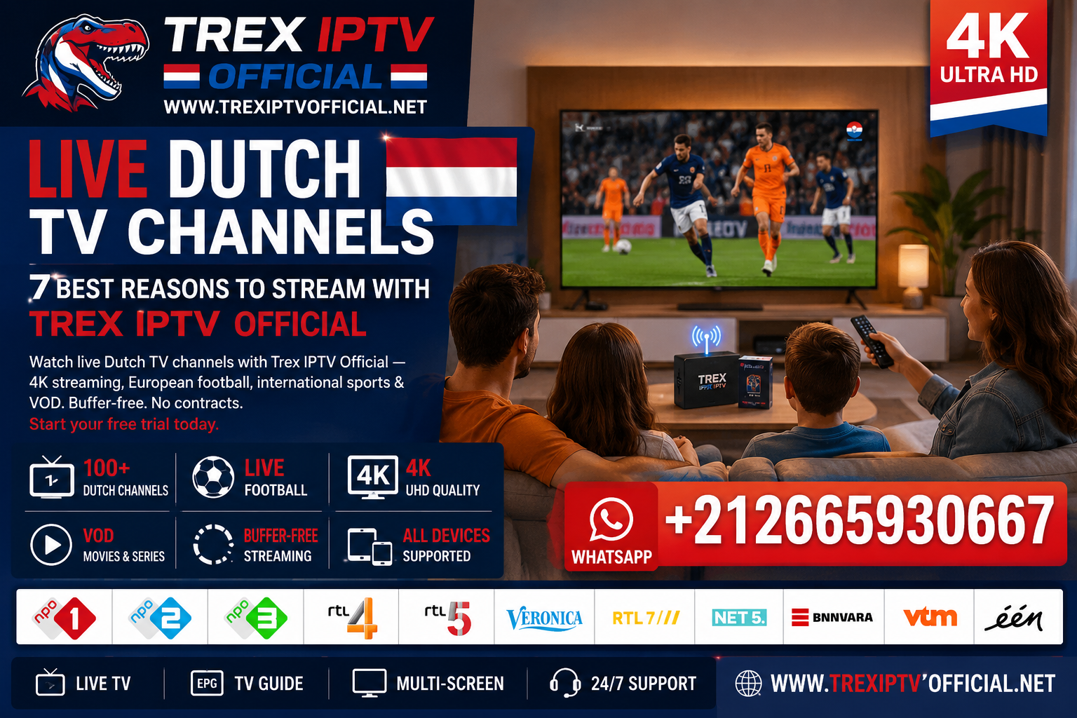 Live Dutch TV Channels