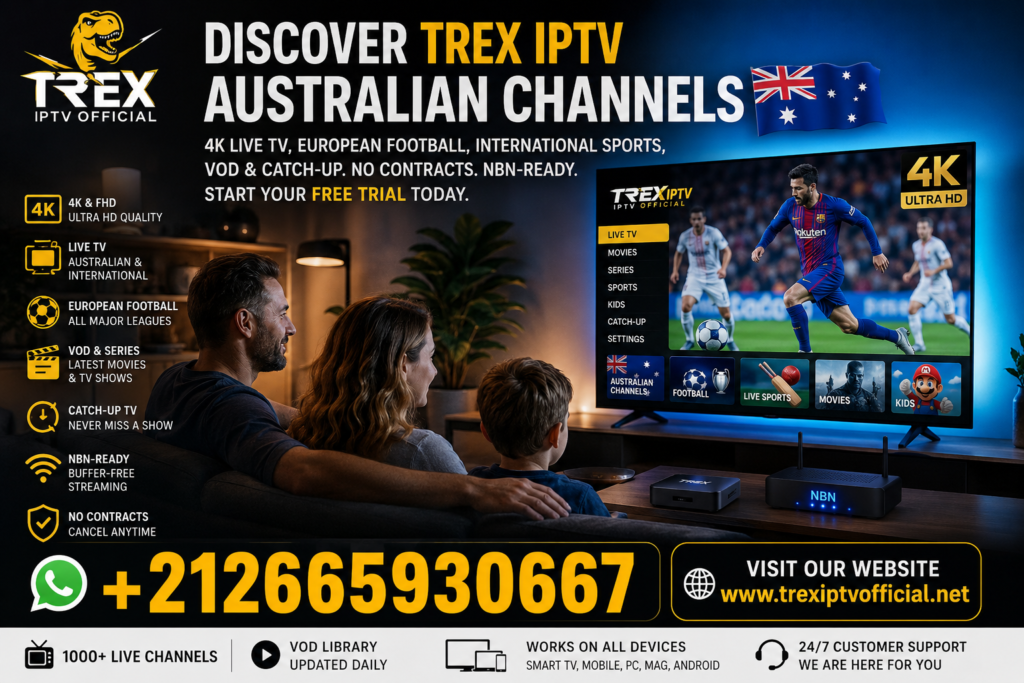TREX IPTV Australian Channels