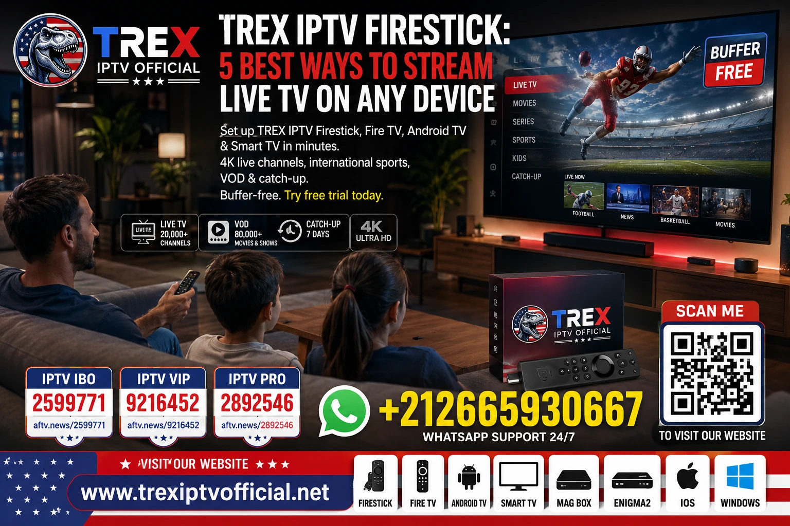 TREX IPTV Firestick